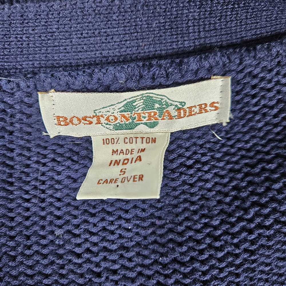 Boston Traders Women's S Vintage Cardigan Sweater Americana Stars Stripes USA - Picture 3 of 7